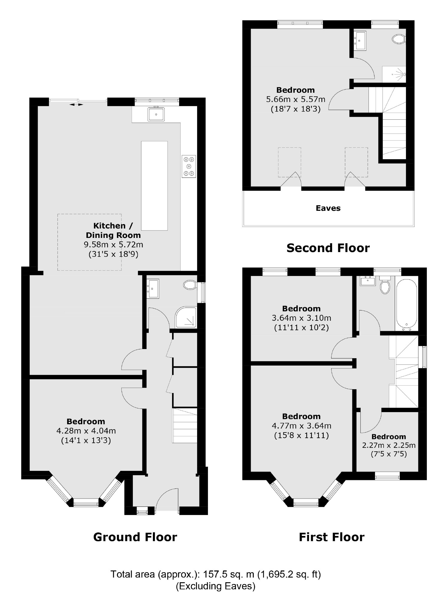 22, Monks Park, Wembley floorplan