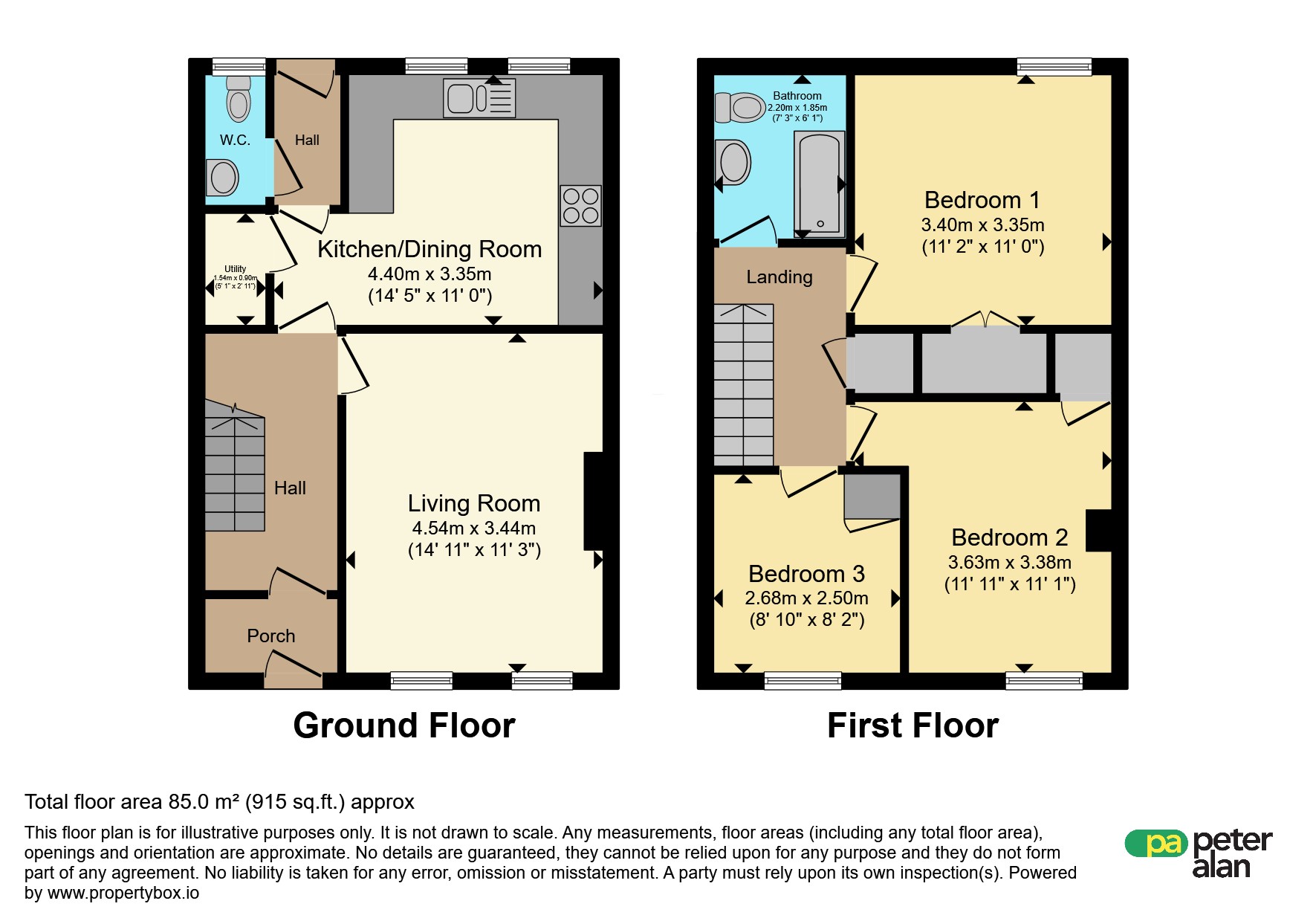 5, Jenkins Row, Tredegar floorplan