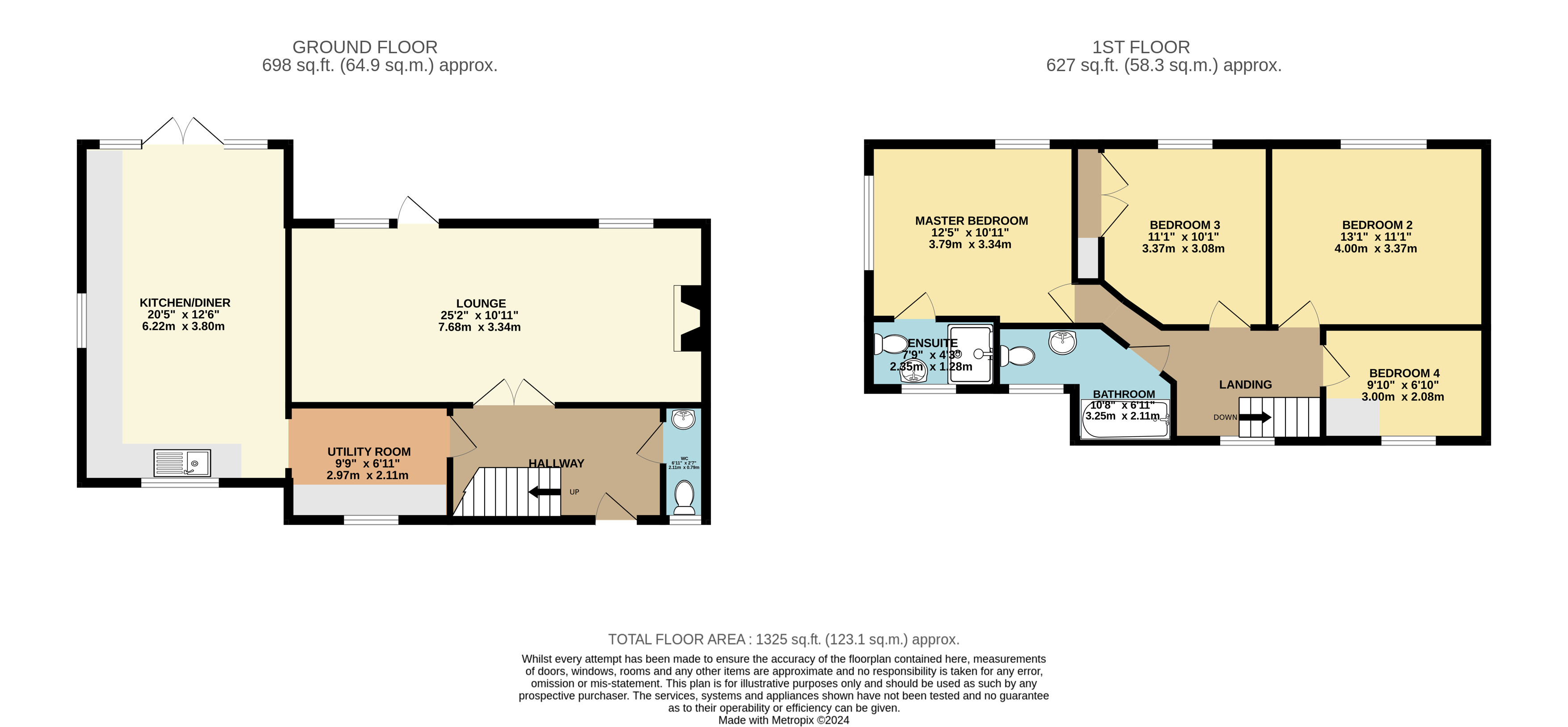 1, Queens View, Netley Abbey floorplan