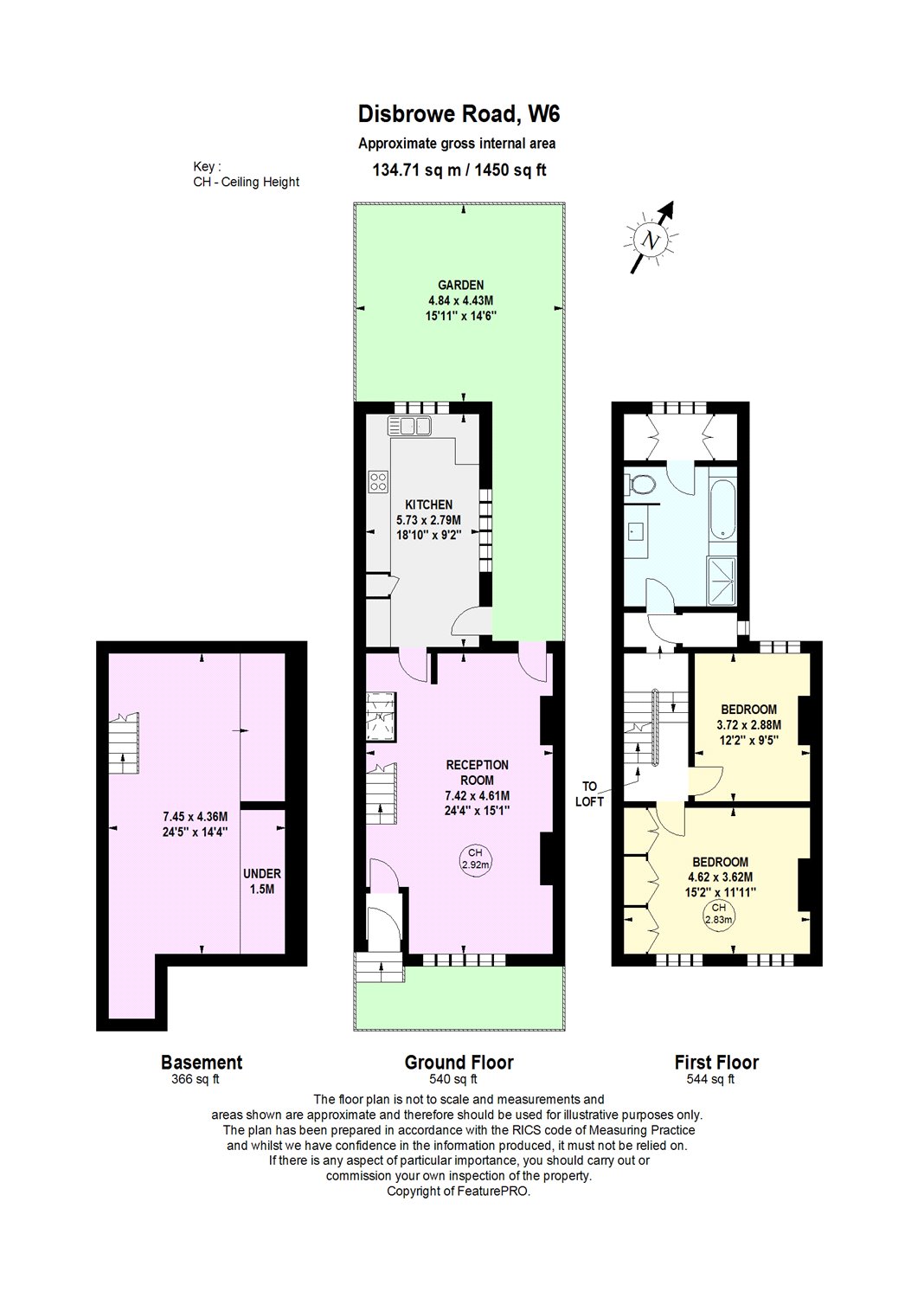 3 Bedrooms  for sale in Disbrowe Road, North Fulham, London W6