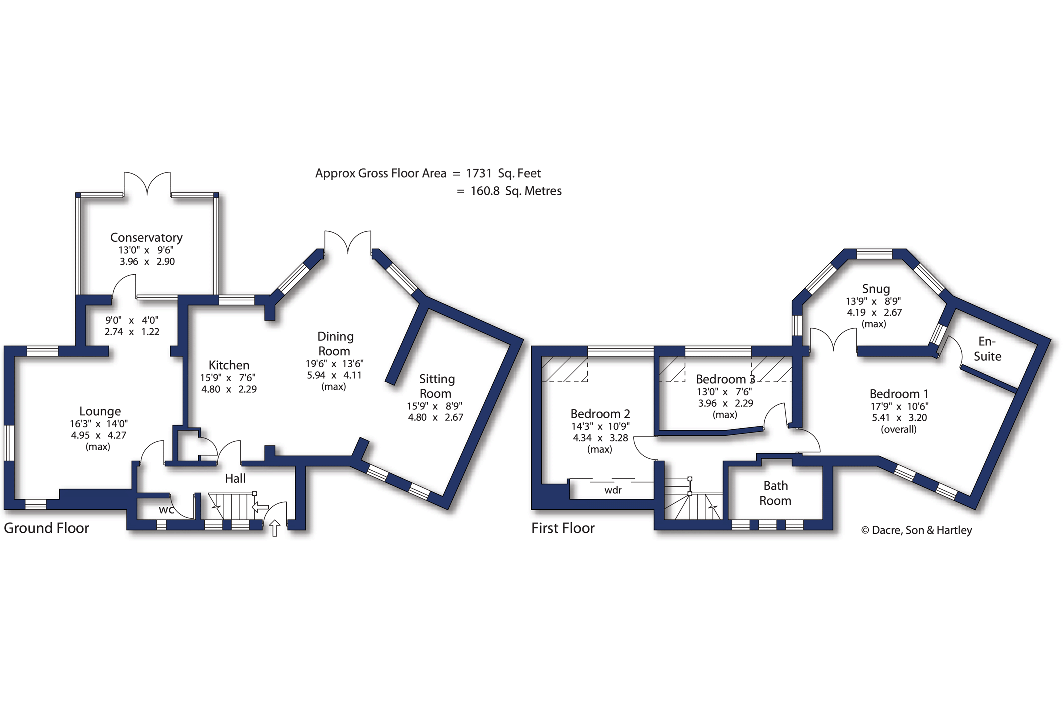 Otley Old Road, West Yorkshire floorplan