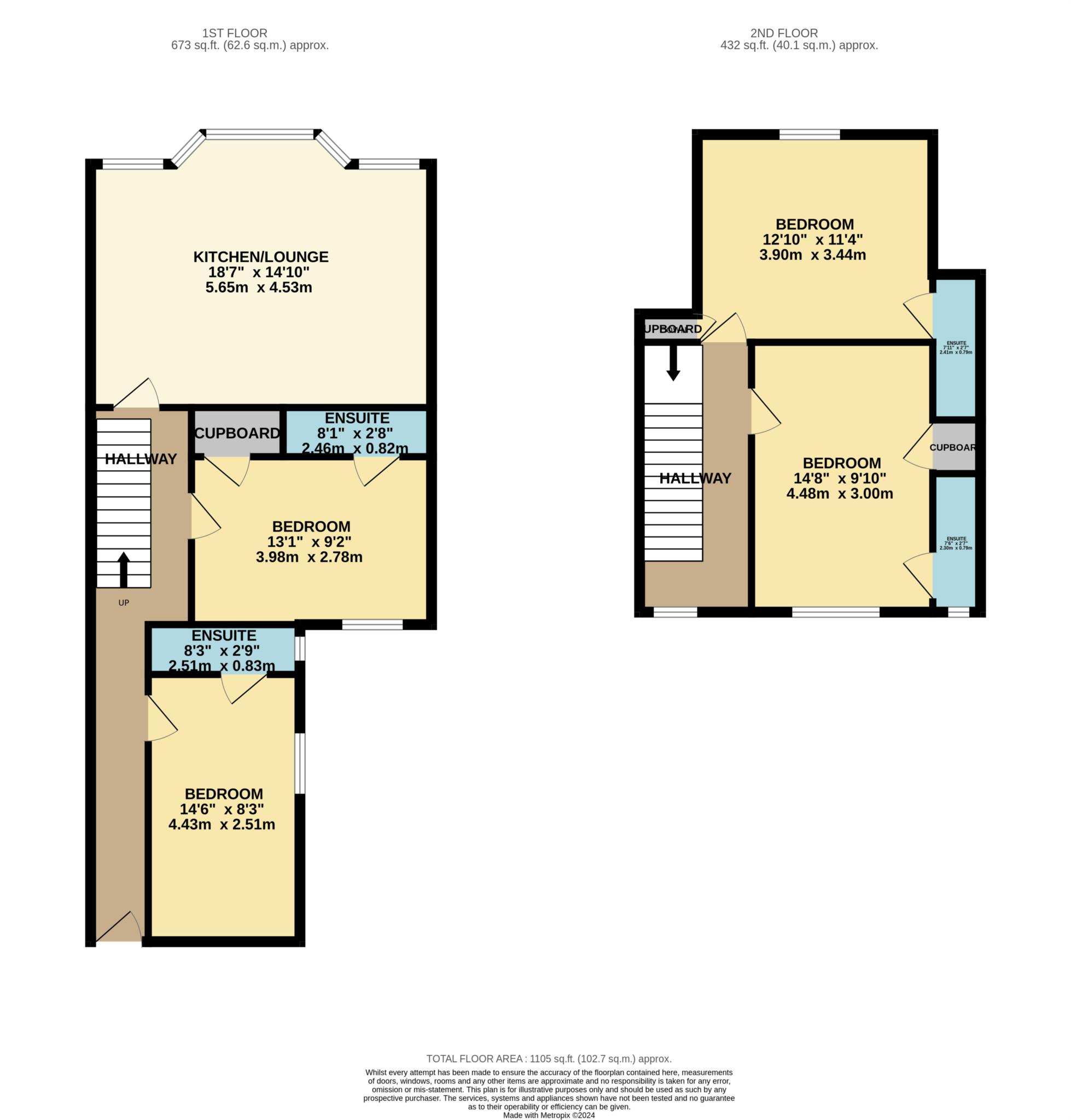 Christchurch Road, Reading floorplan