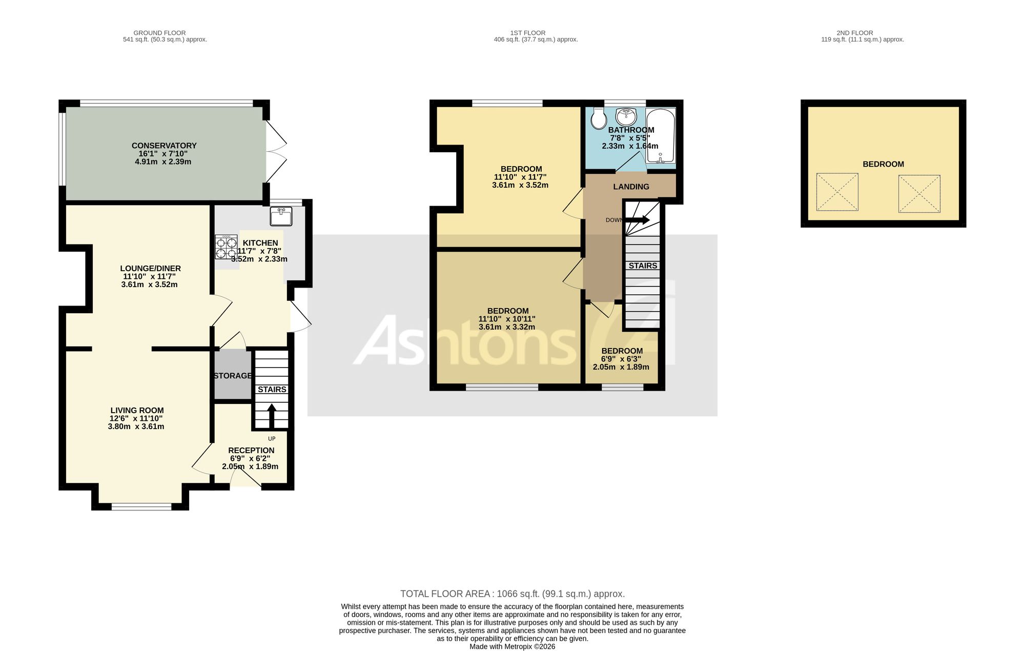 5 Mount Street, Leigh floorplan
