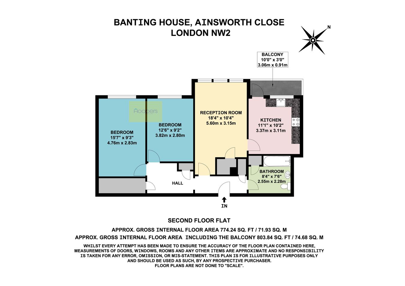 Ainsworth Close, London floorplan