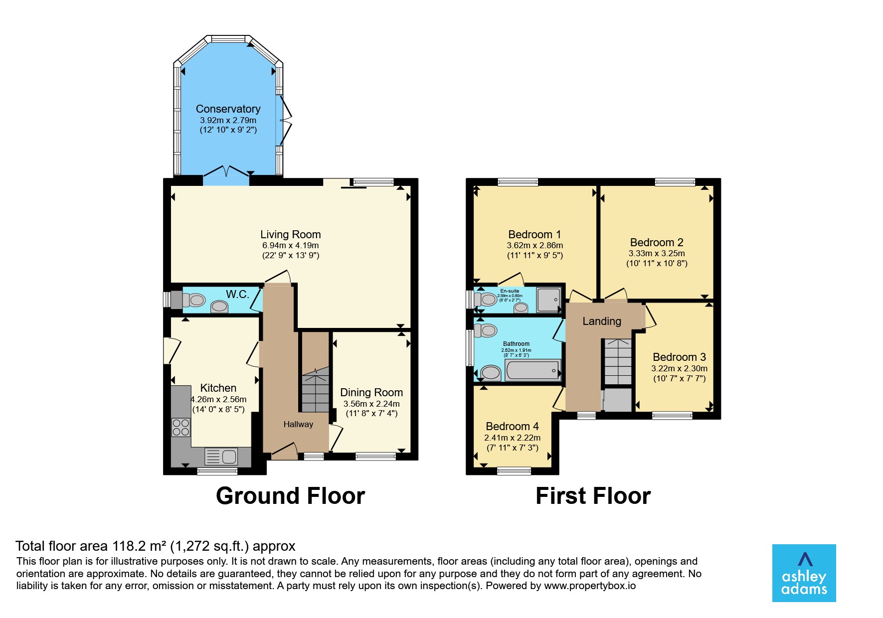 8, Rochley Close, Derby floorplan