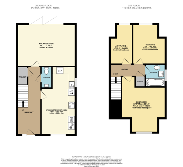 20, Fir Tree Lane, Bristol floorplan
