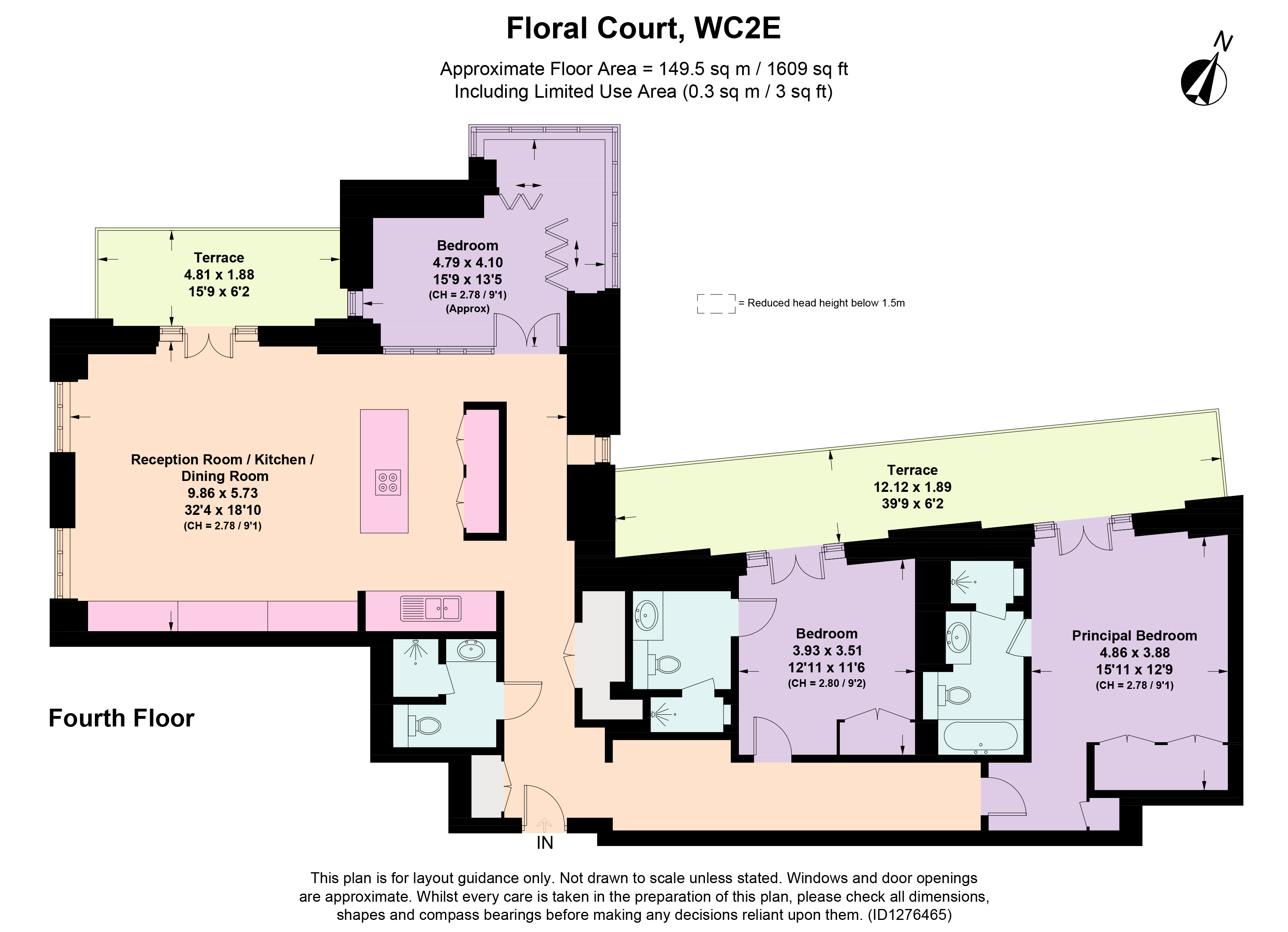 25, Floral Street, London floorplan