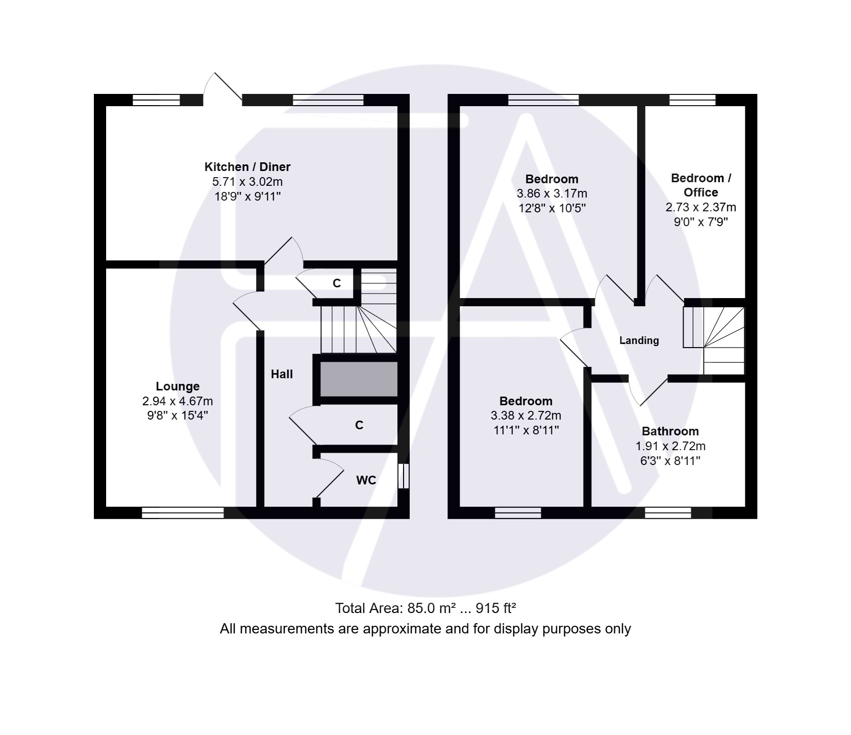 59, Loxley Road, Southport floorplan