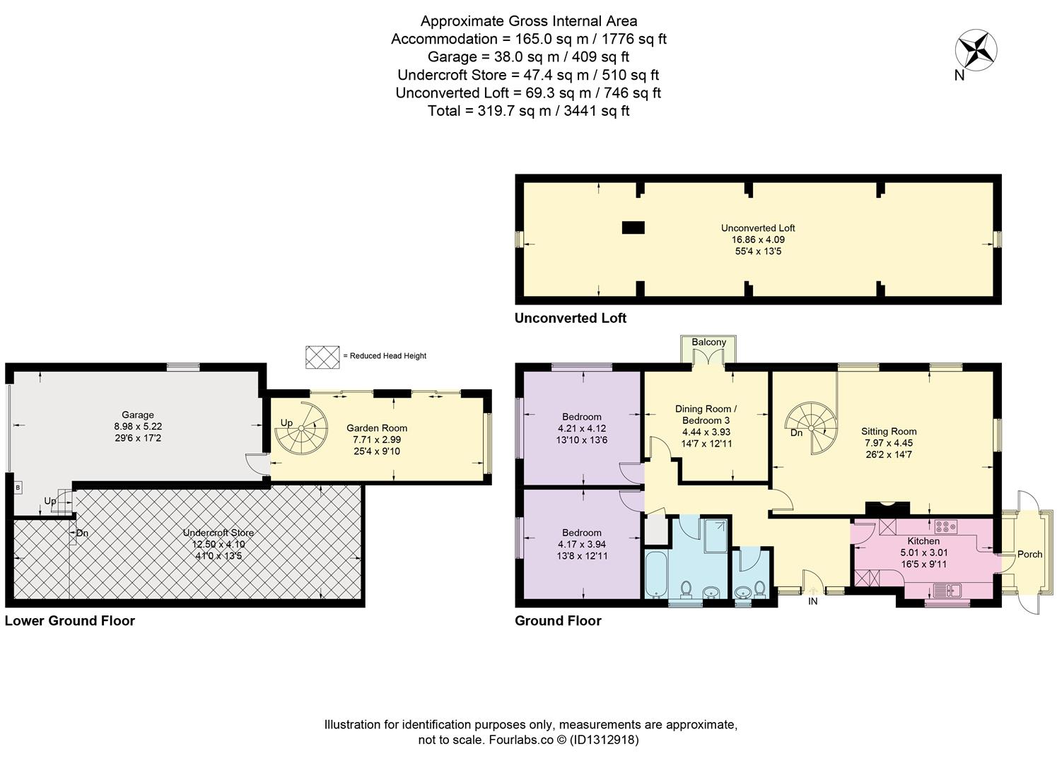Beechcroft, Horsley Road, Nailsworth floorplan