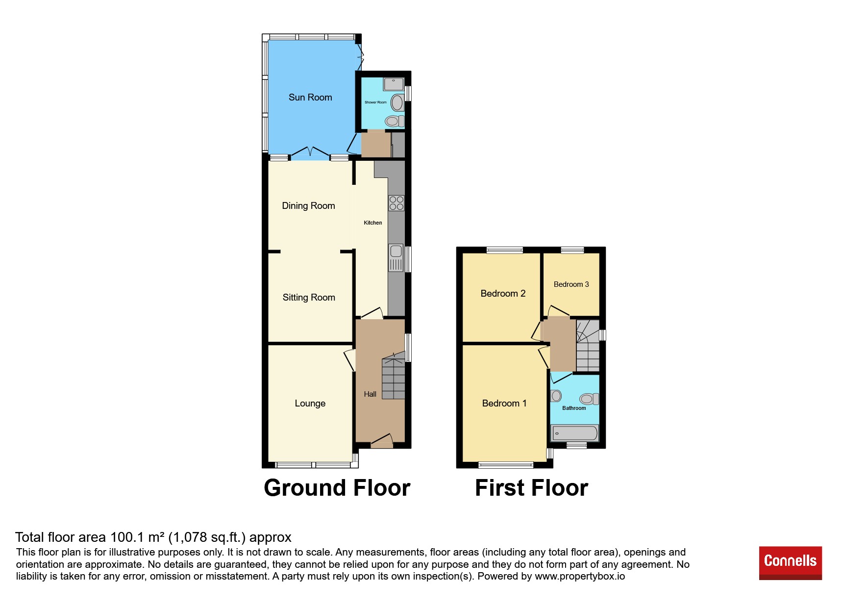 46, Hadley Road, Bilston floorplan