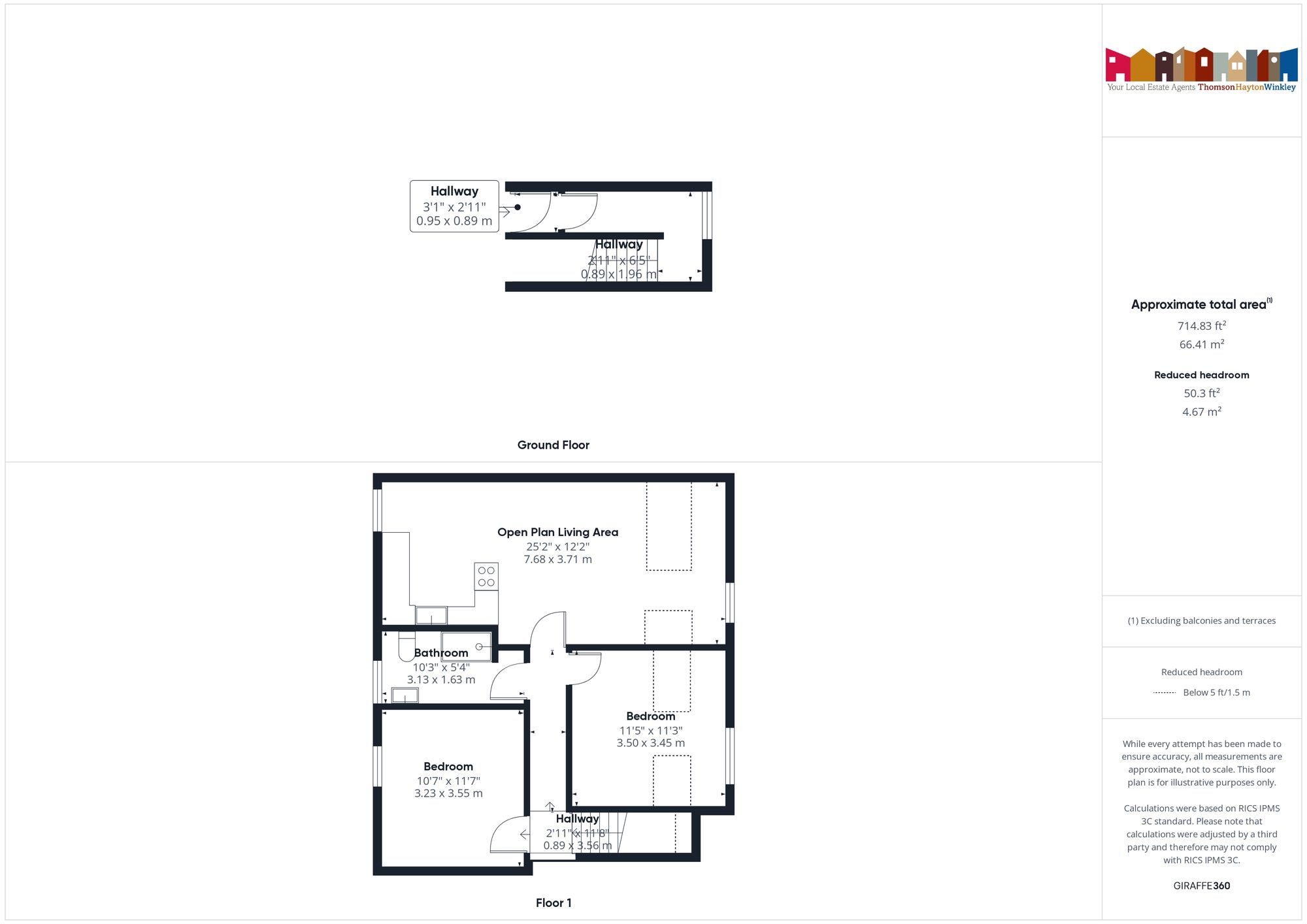 Flat 2, 36 Main Street, Carnforth floorplan