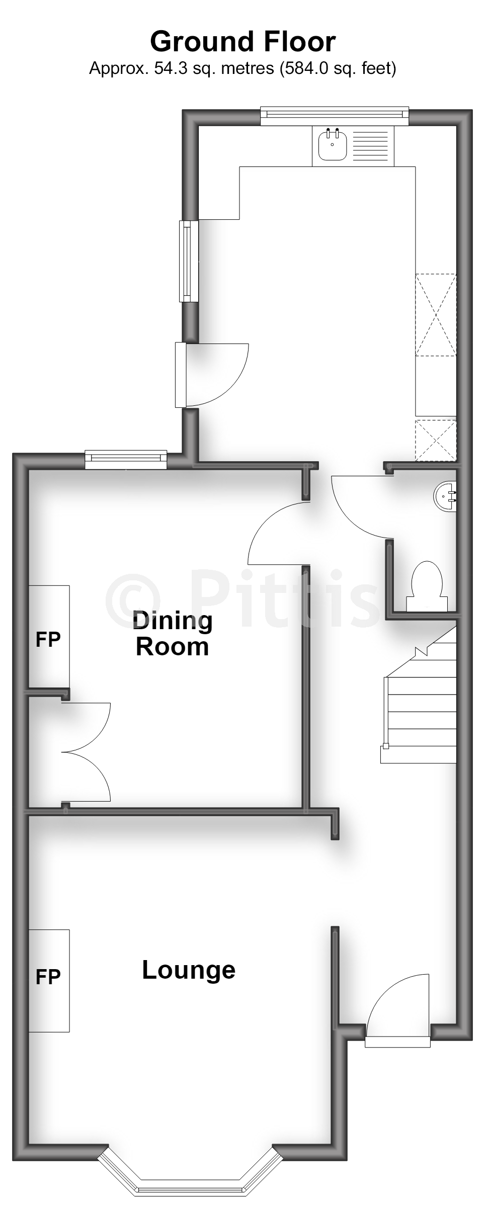 Dorset Villa, Morton Road, Brading floorplan