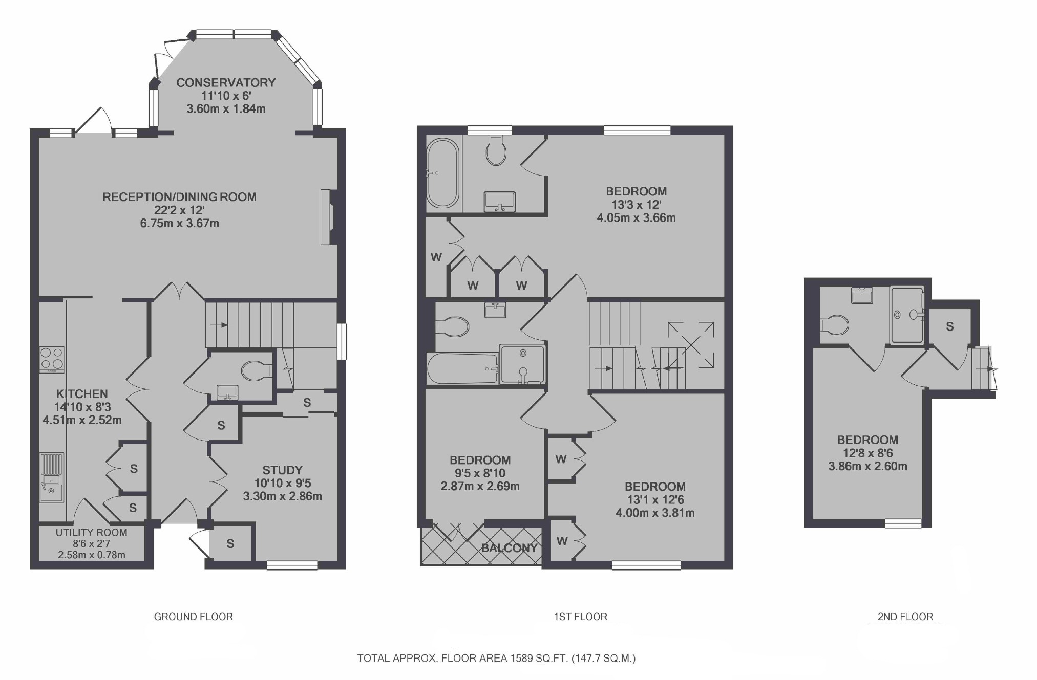 27, Crofton Avenue, London floorplan