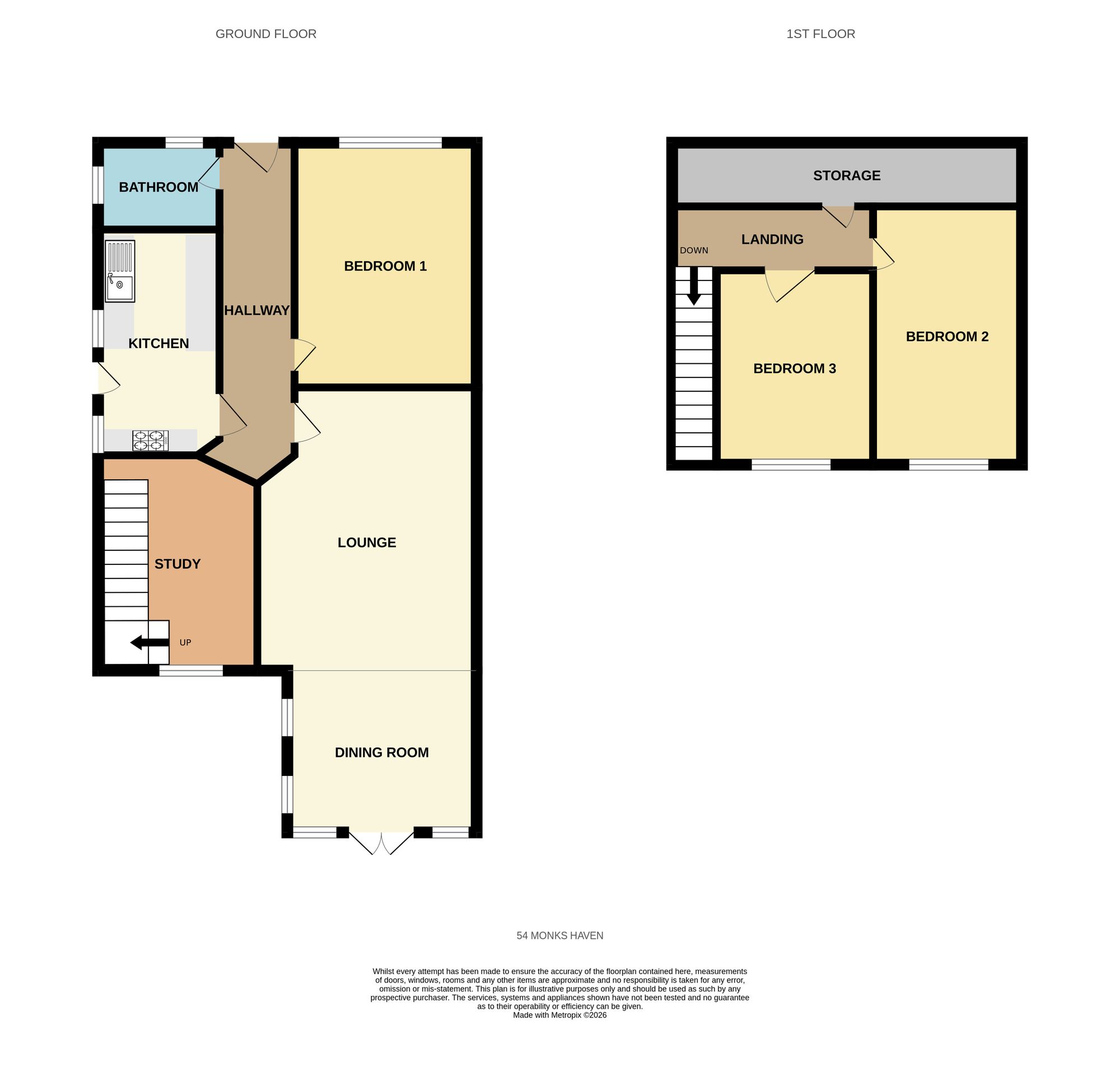 54 Monks Haven, Stanford-Le-Hope floorplan