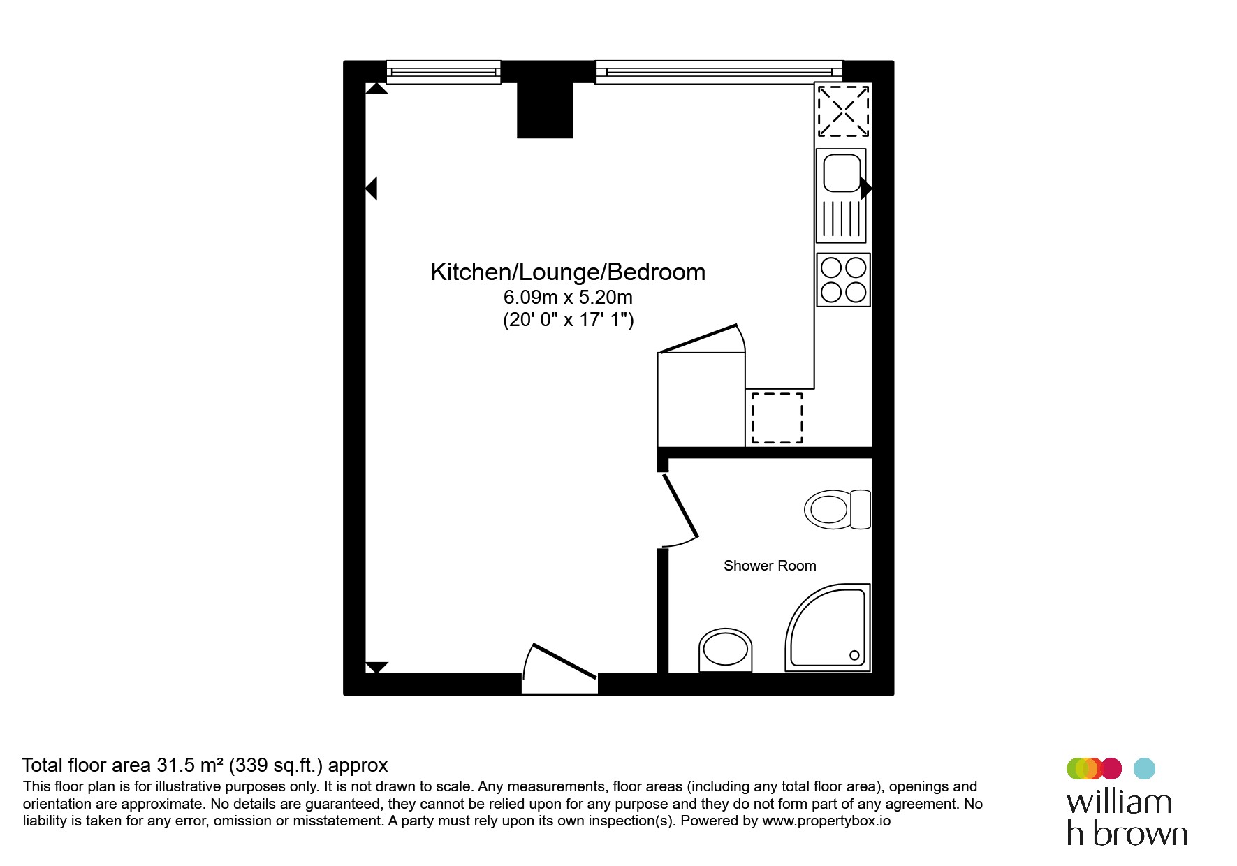 Surrey Street, Norwich floorplan