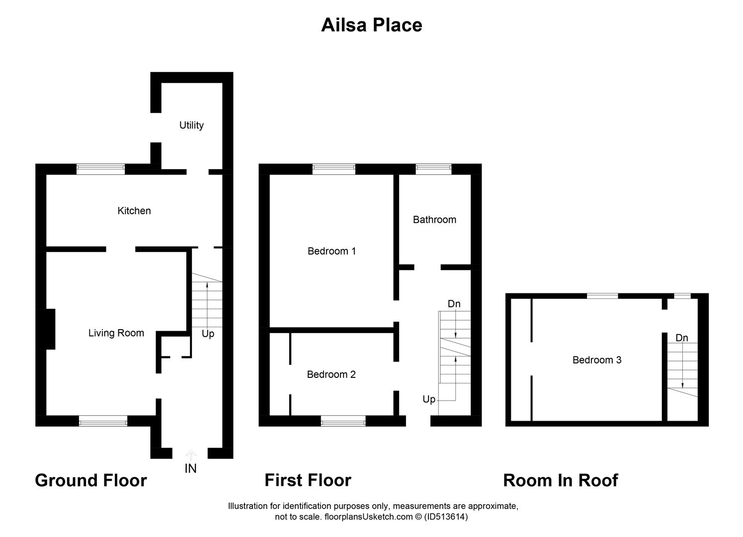 3 Bedrooms Terraced house for sale in Ailsa Place, Coatbridge ML5