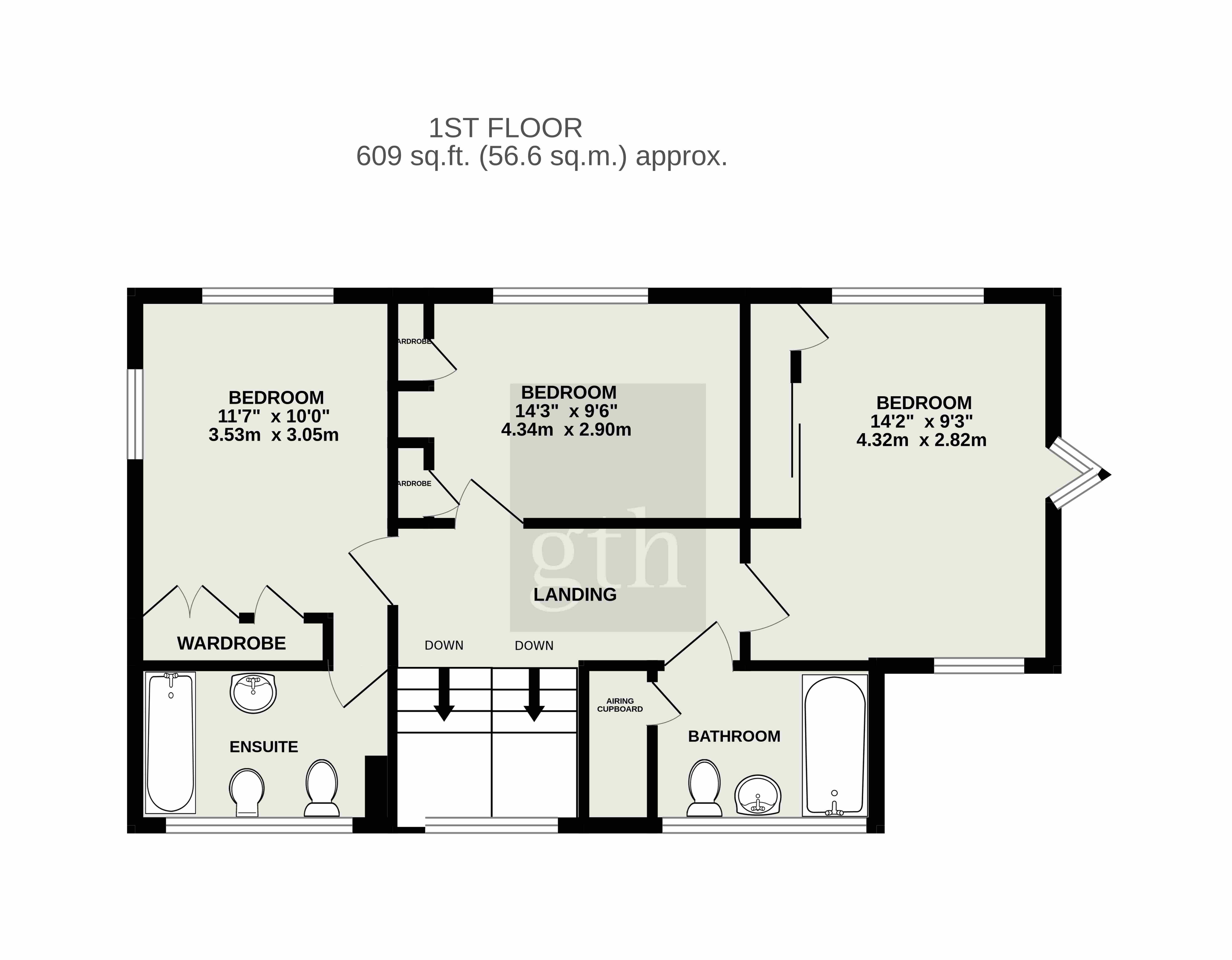 Lodore,, Crowcombe, Somerset floorplan