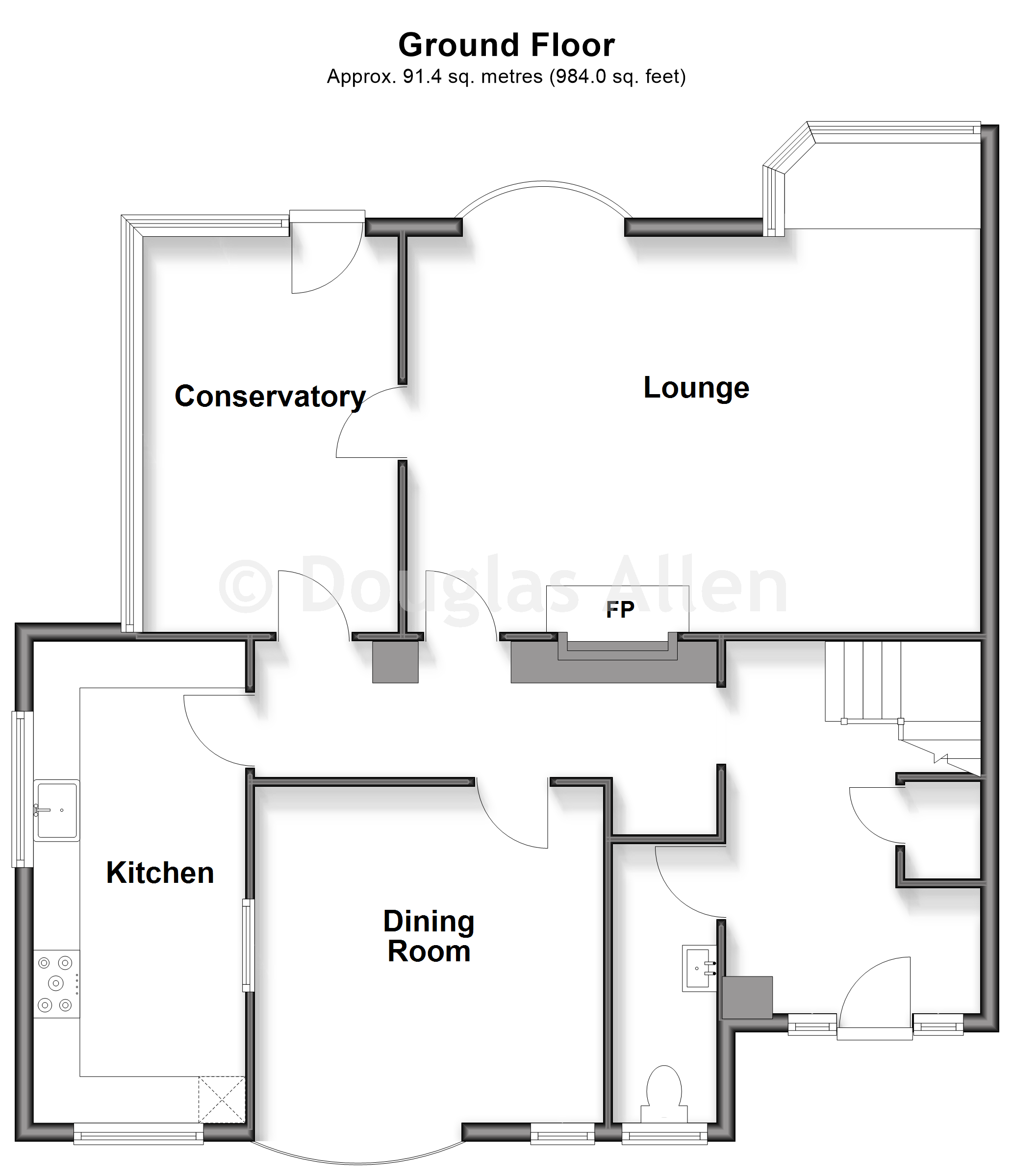 7, Woodbury Hill, Loughton floorplan