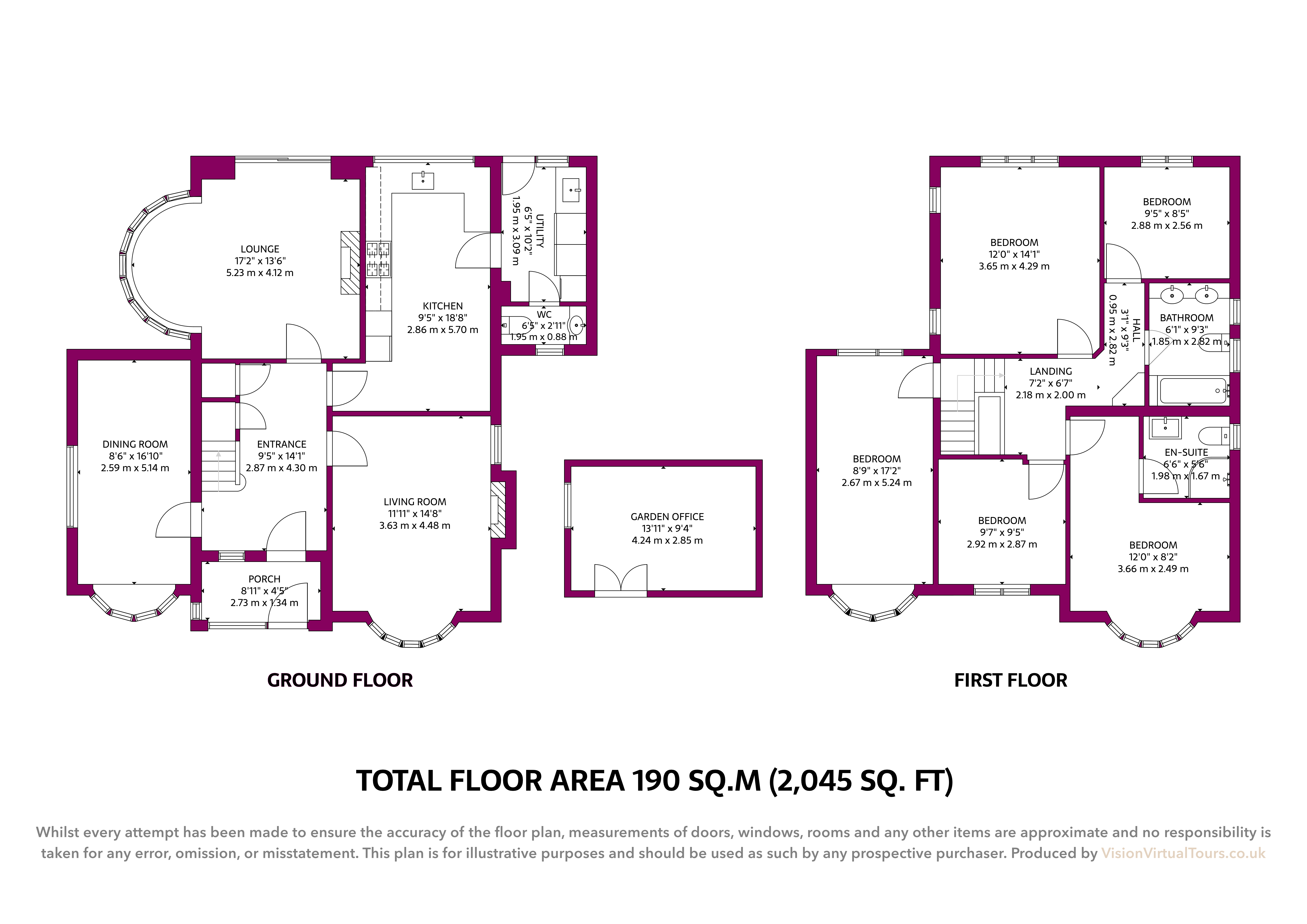 6, St. Georges Avenue, Altrincham floorplan