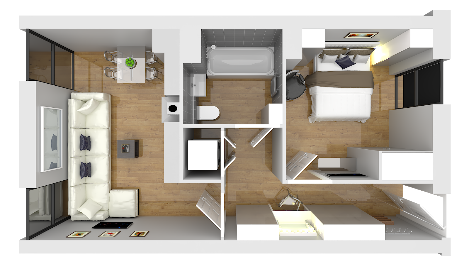 Flat 41/Fable Apartments, 261c City Road, London floorplan