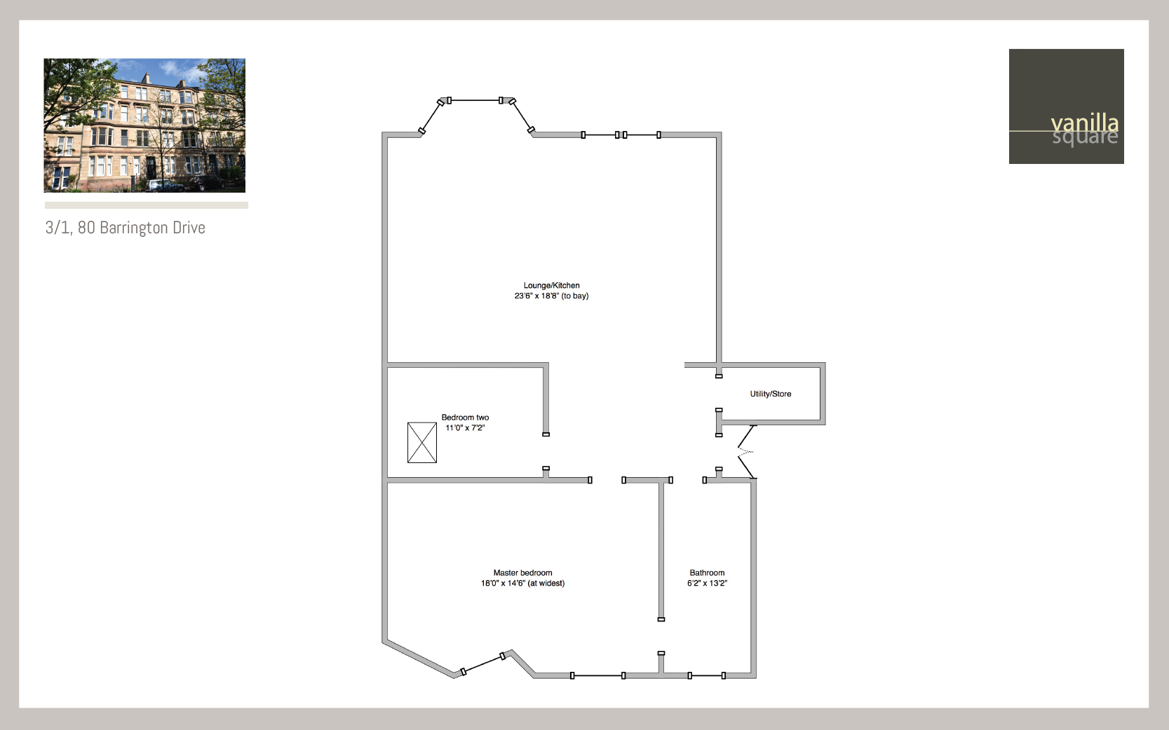 2 Bedrooms Flat for sale in Barrington Drive, Glasgow G4