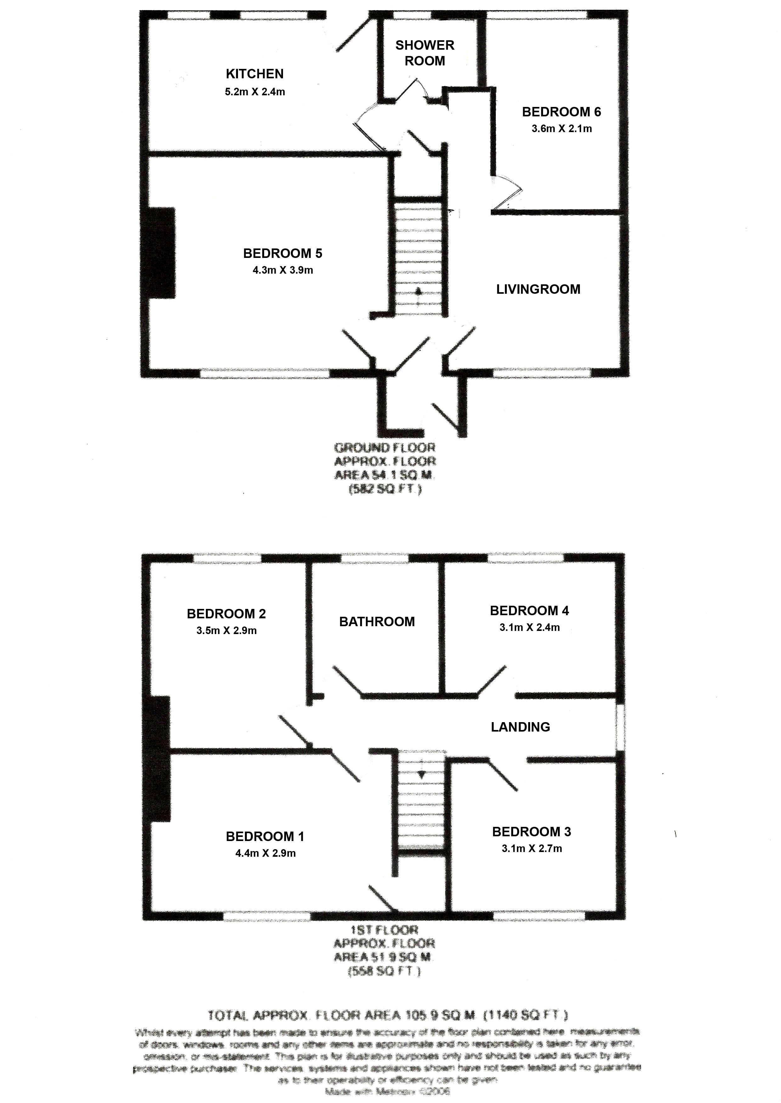 6, Ernest Road, Kingston upon Thames floorplan