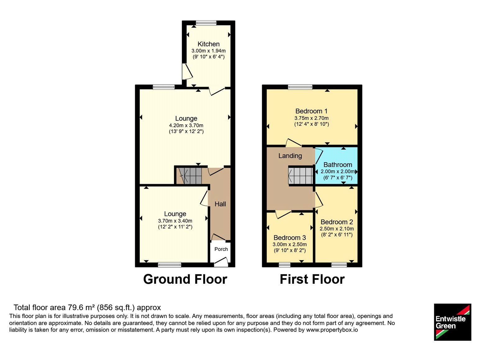 4, Sandon Street, Lancashire floorplan