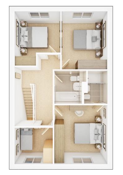 30, Burrows Drive, Nottingham floorplan