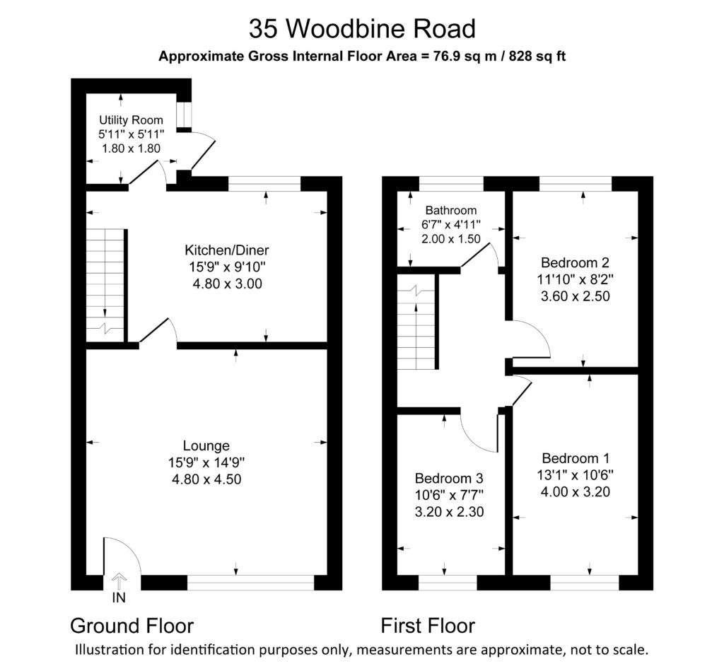 Woodbine Road, Burnley floorplan