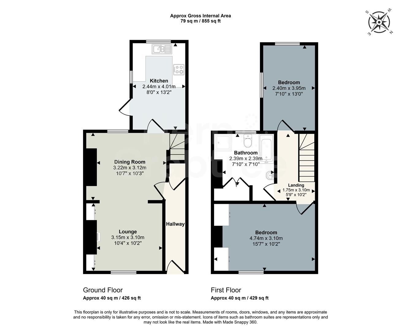 Chapel Street, Cardiff floorplan