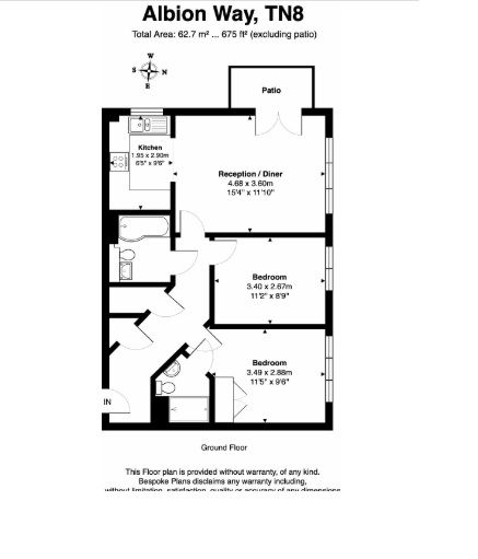 83 Albion Way, Edenbridge floorplan