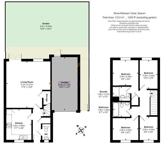 4 Bedrooms Detached house for sale in Vancouver Close, Horton Hill, Epsom KT19