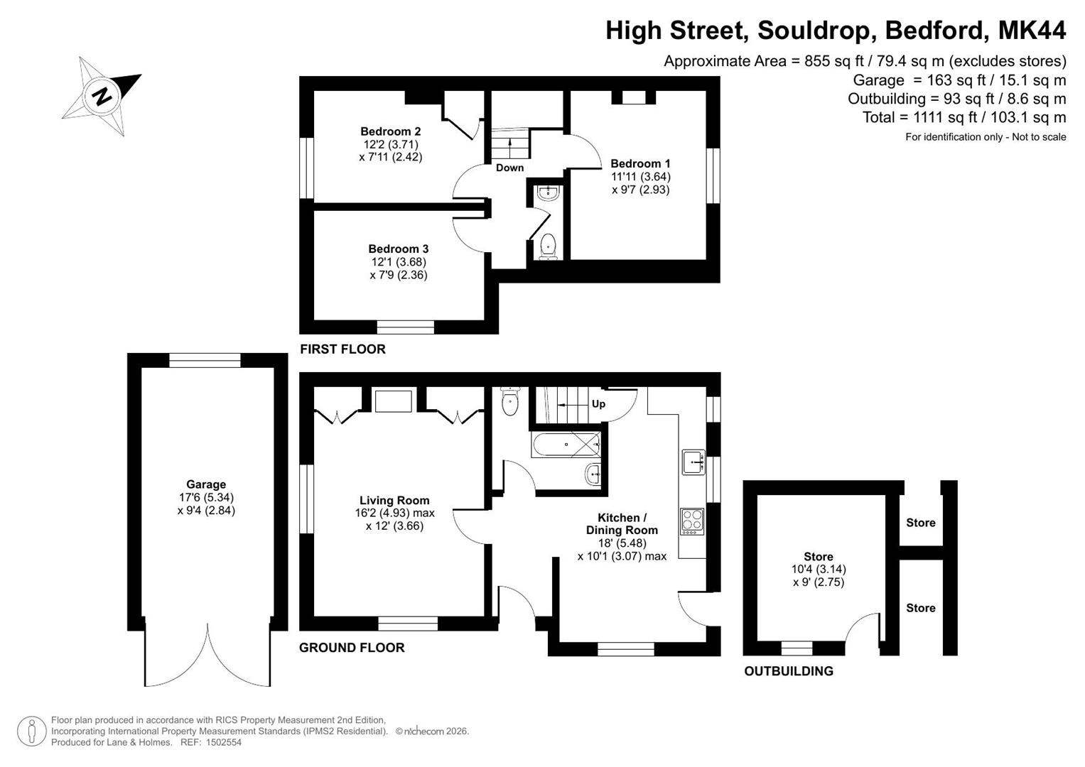 8, High Street, Bedford floorplan