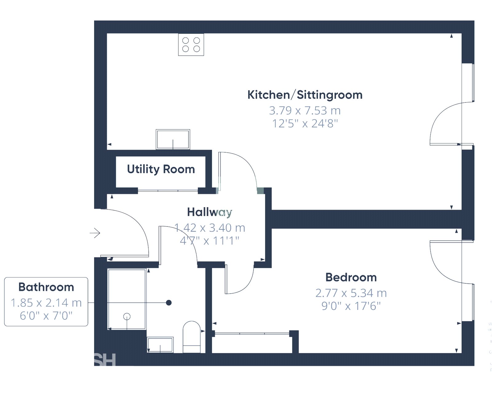 21 Waveney Place,, Waveney Court, Norfolk floorplan