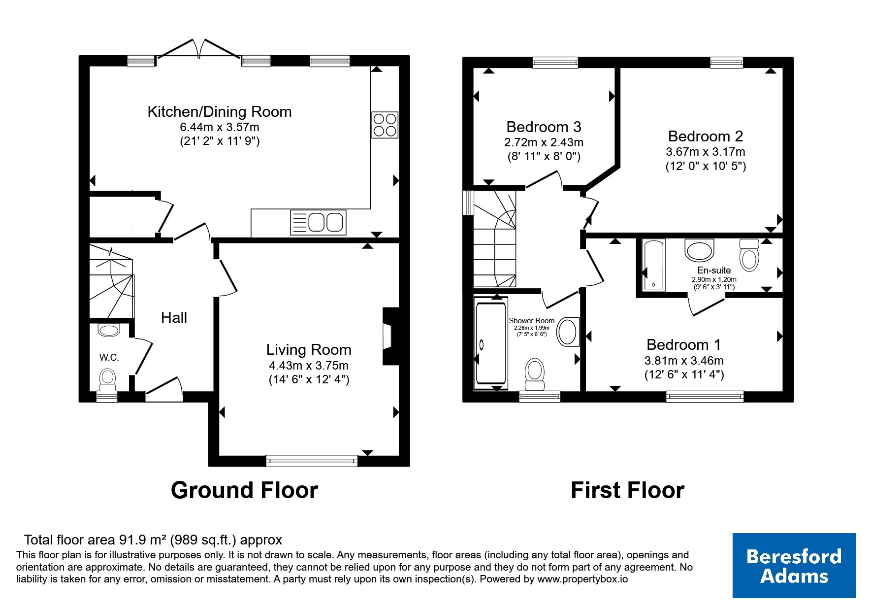Gerddi Madryn, Gwynedd floorplan