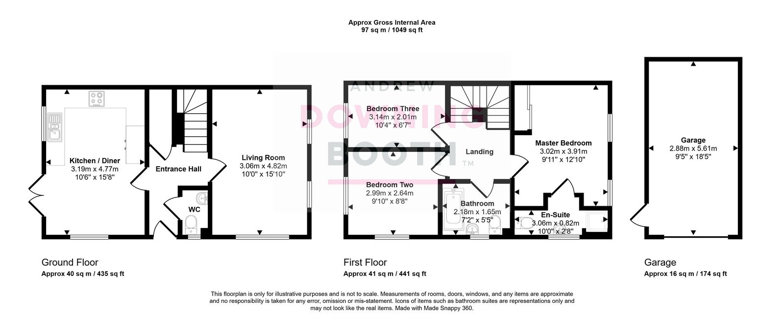 23, Violet Walk, Lichfield floorplan