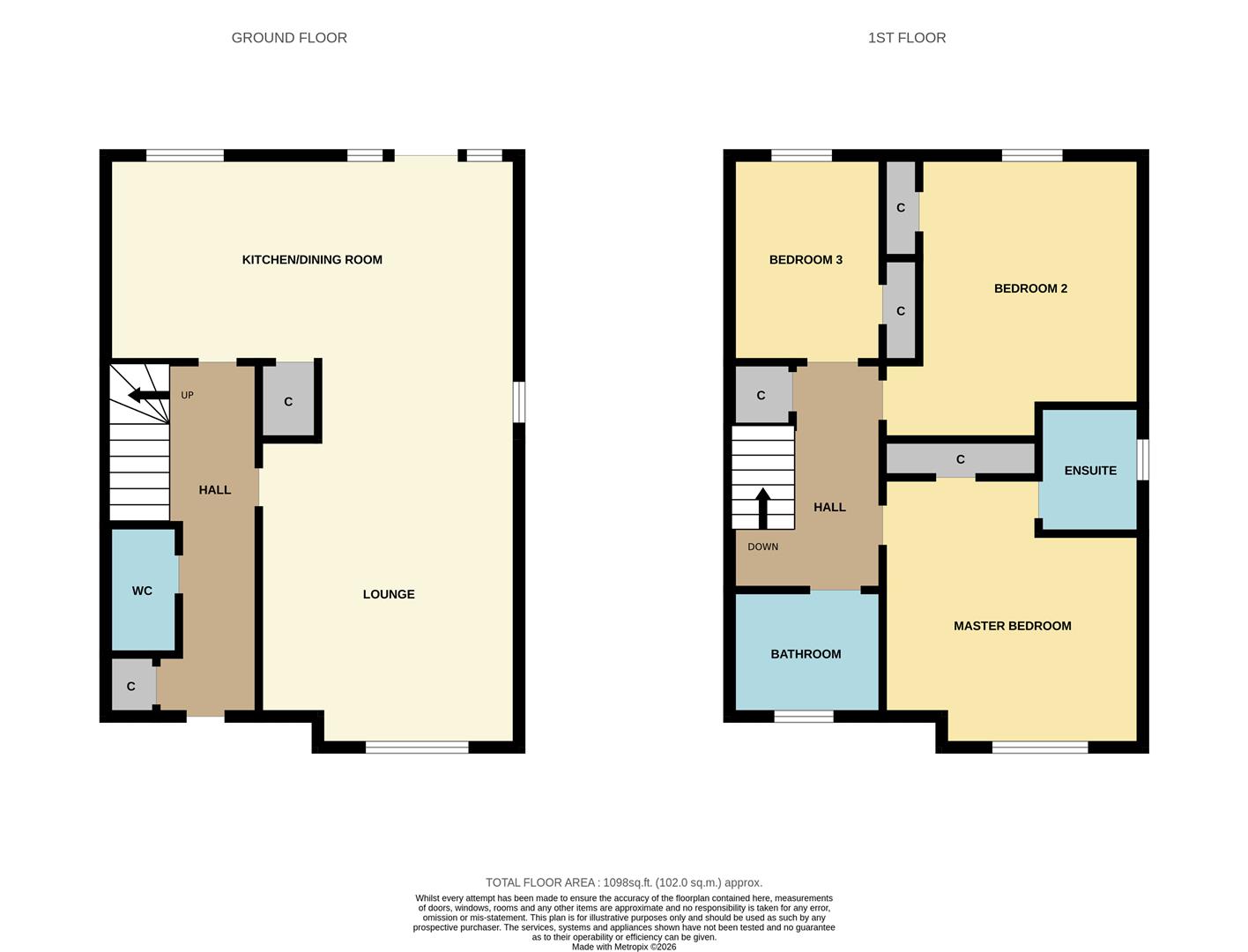 12, Oak Tree Gardens, Alloa floorplan
