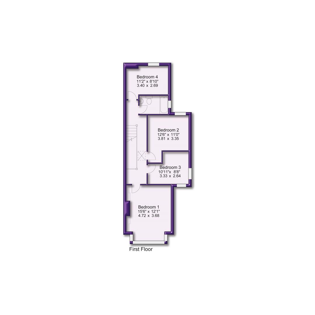 296, Northenden Road, Sale floorplan