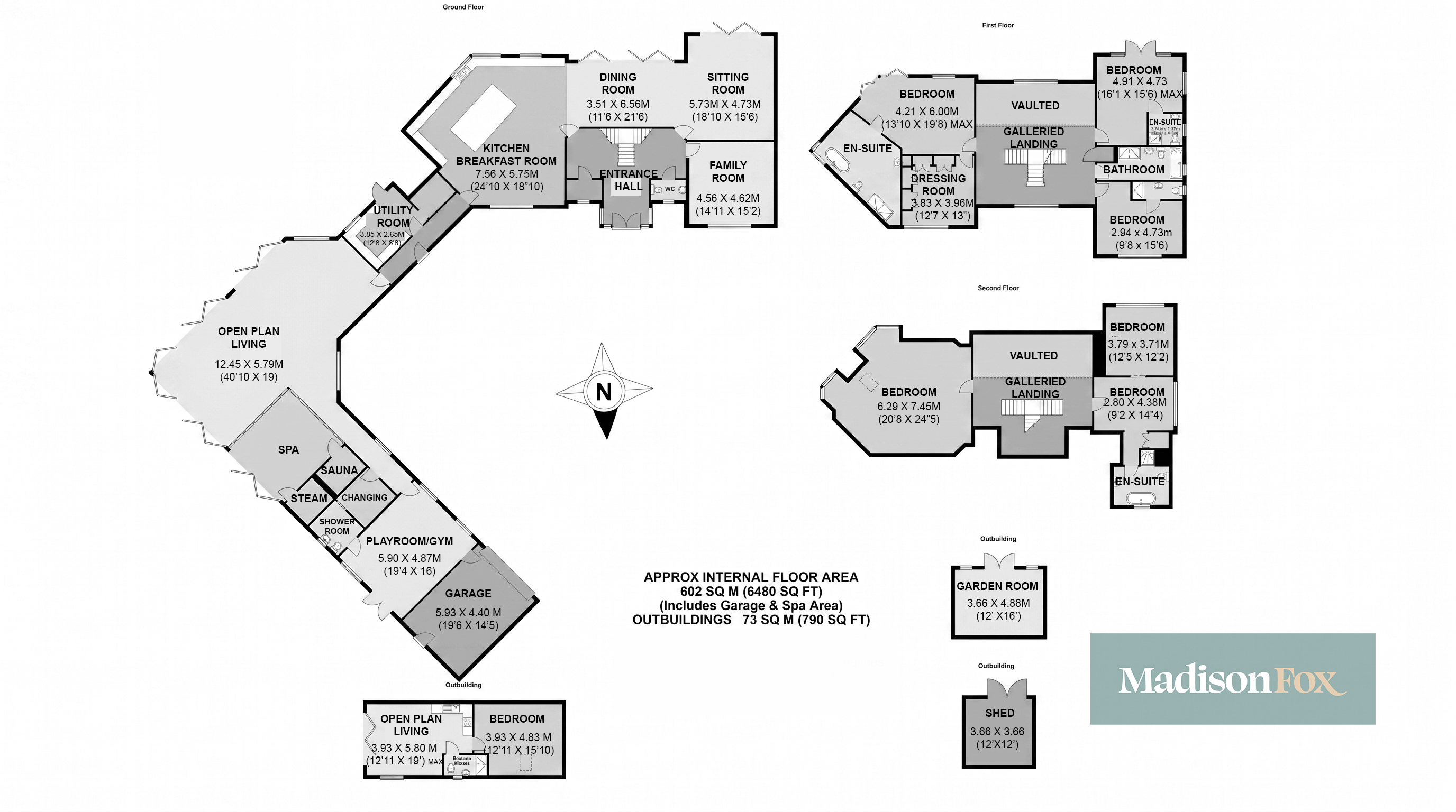 Woodlands,, Greensted Green, Essex floorplan