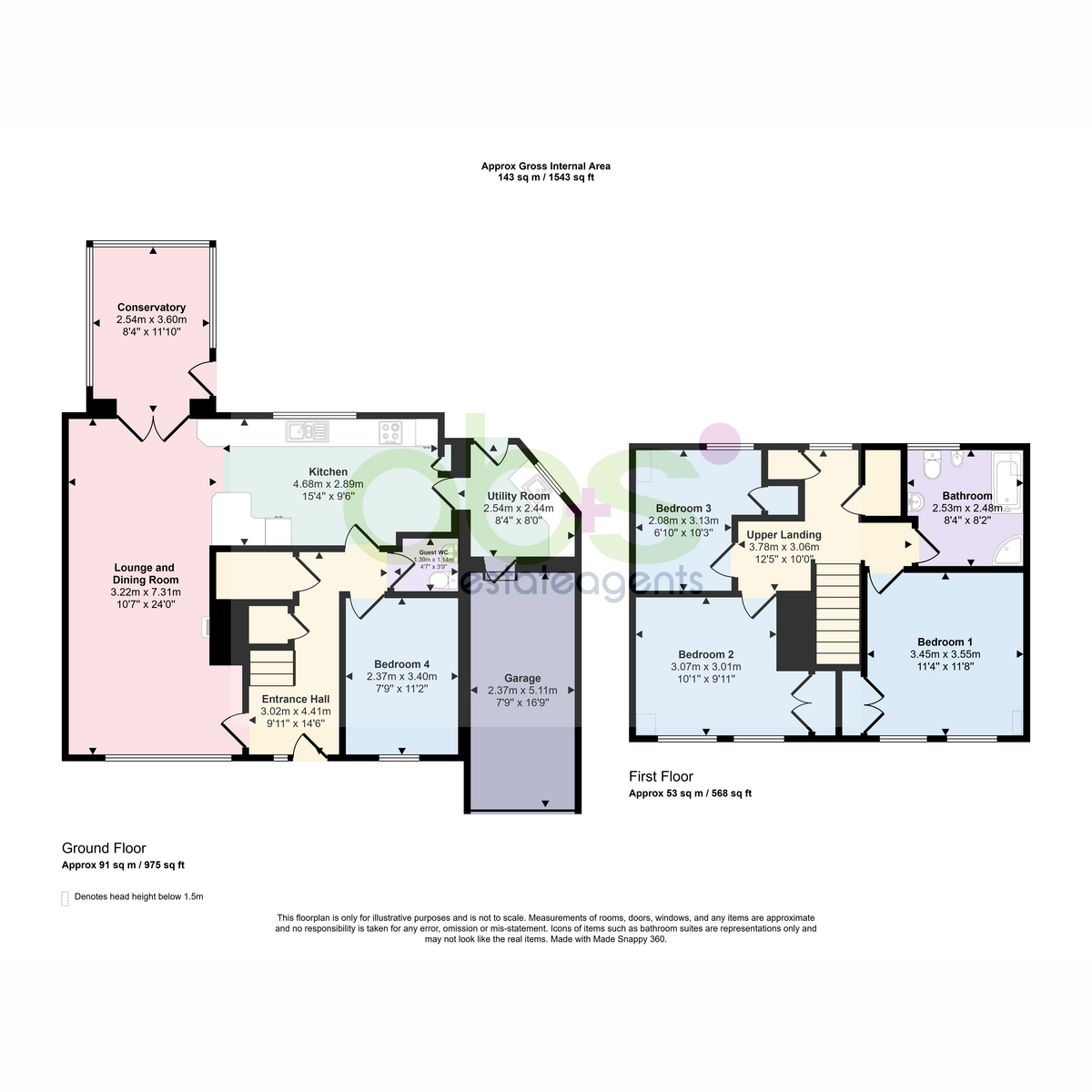 17, Lemanfield Crescent, Garmouth floorplan