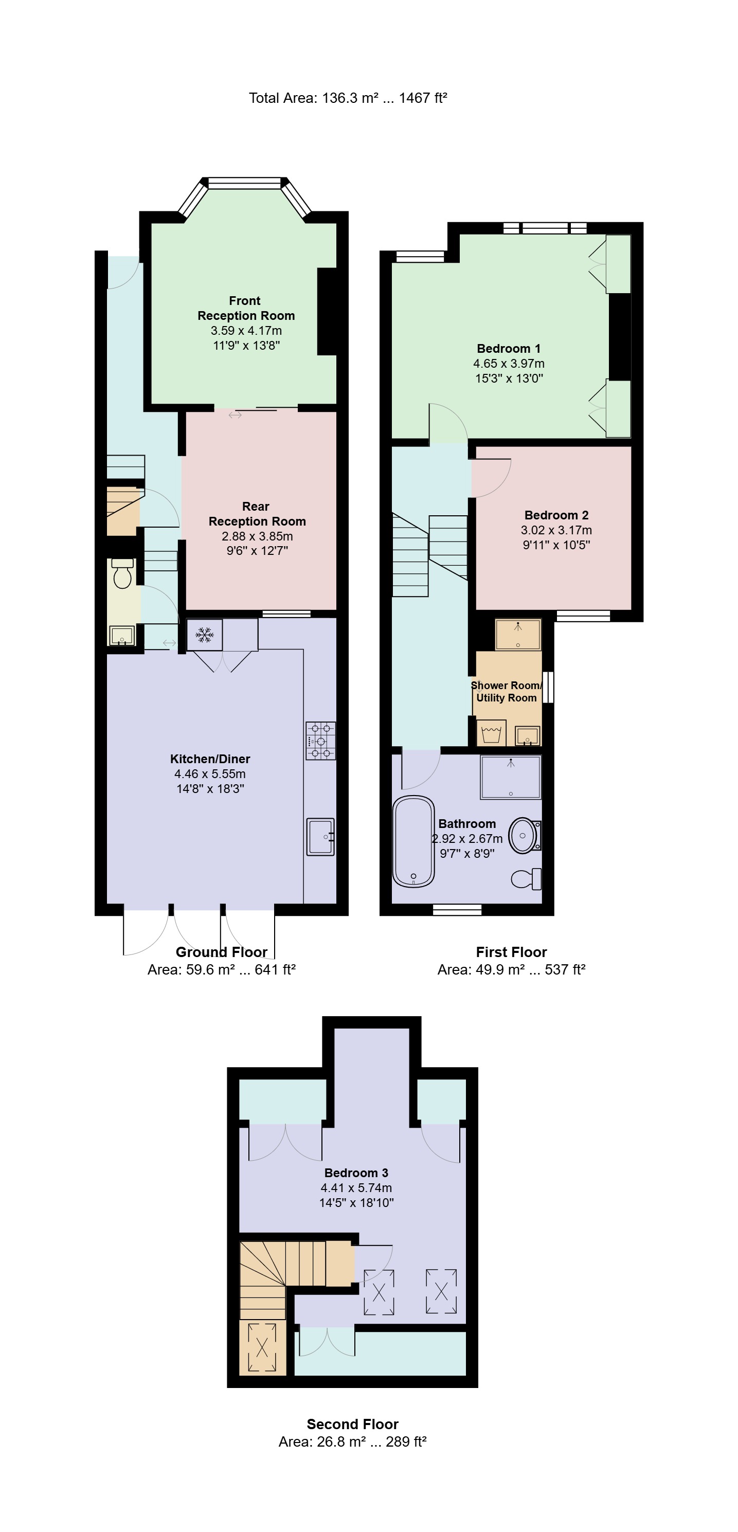 26, Chetwynd Road, Dartmouth Park, London floorplan
