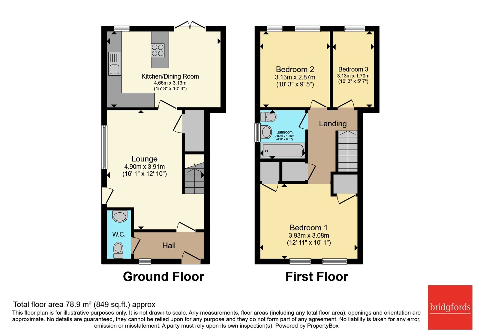 1A,, Neville Street, Cheshire floorplan