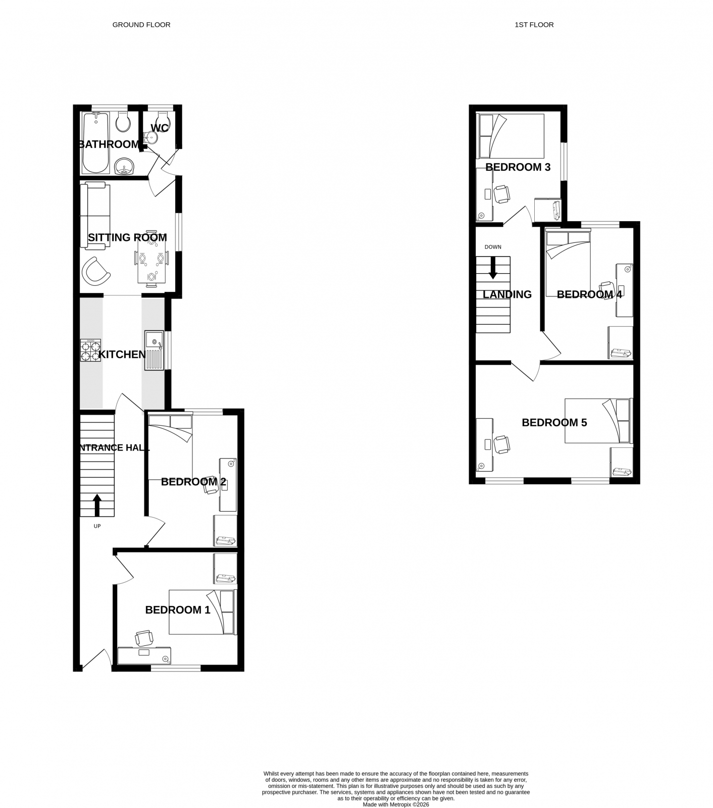 125 Rhymney Street, Rhymney Street, Cardiff CF24, Cardiff floorplan