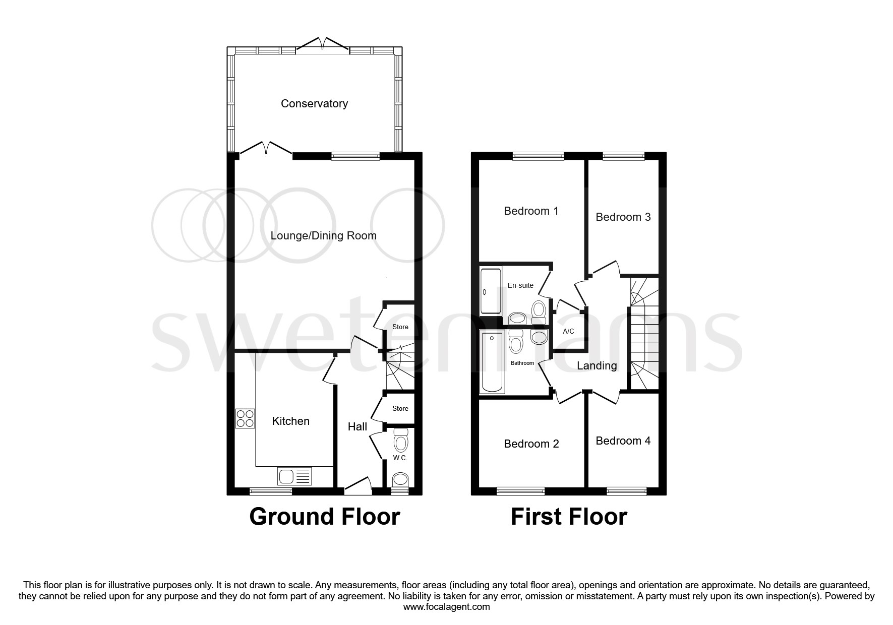 1, Ravencroft Street, Northwich floorplan