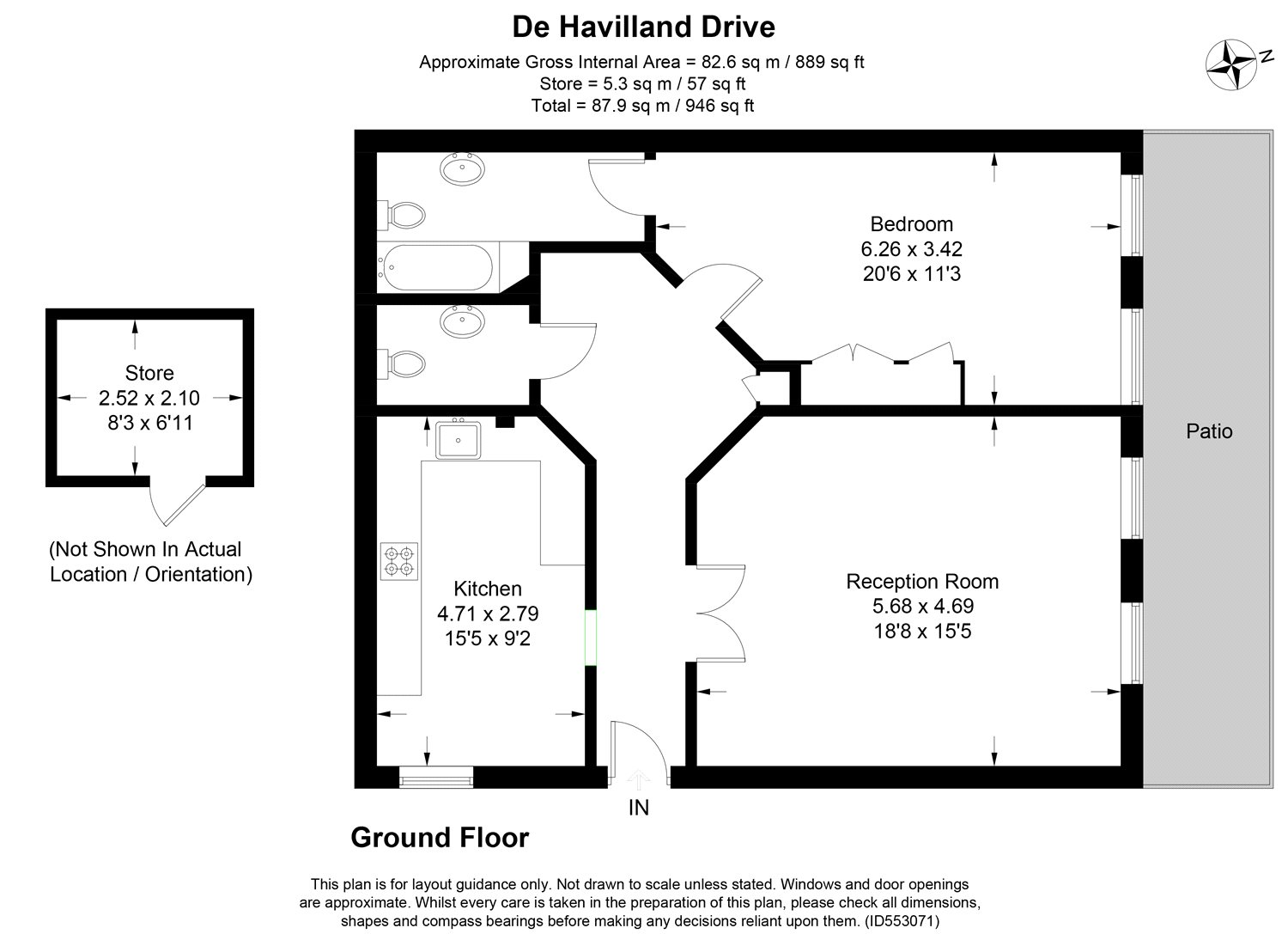 1 Bedrooms Flat for sale in The Water Gardens, De Havilland Drive, Hazlemere, High Wycombe HP15