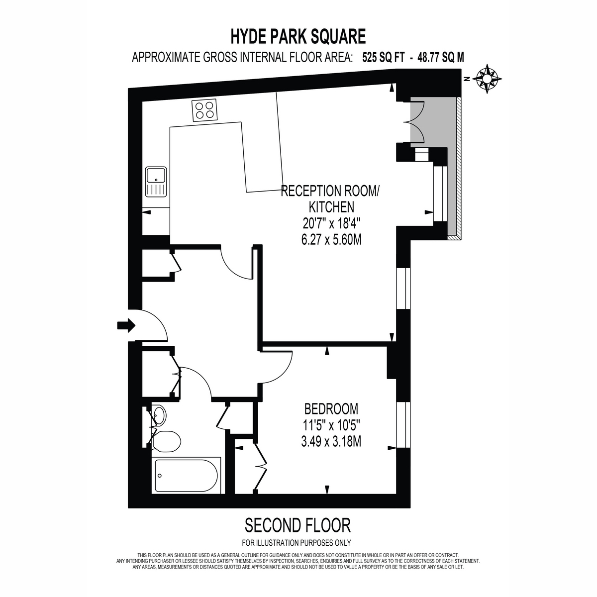 2, Hyde Park Square, London, W2 2 floorplan