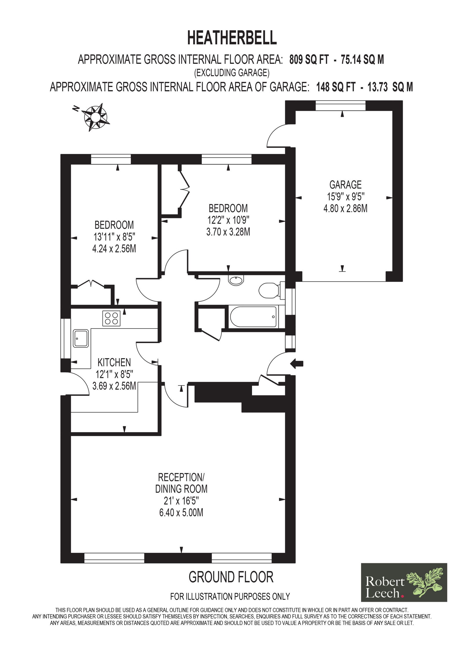 Heatherbell, The Platt, Lingfield floorplan