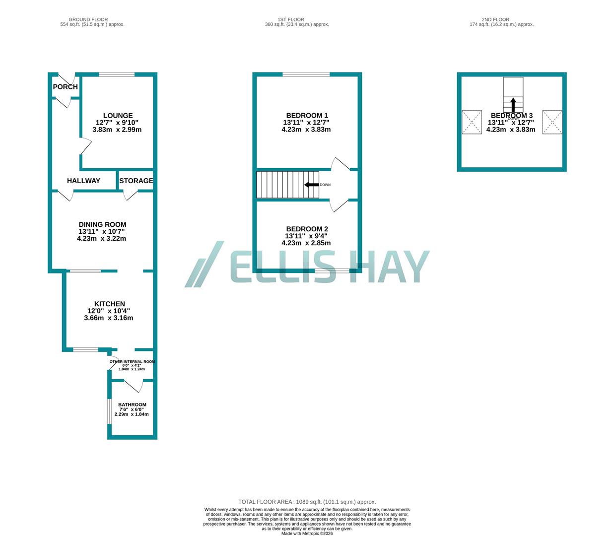 Hoxton Road, Scarborough floorplan