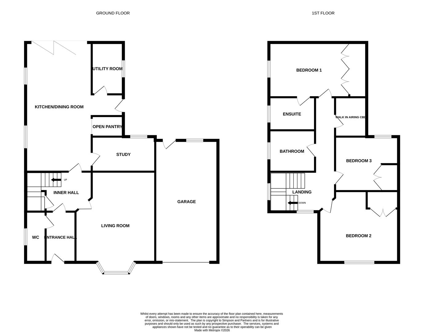 10, Stanion Road, Kettering floorplan