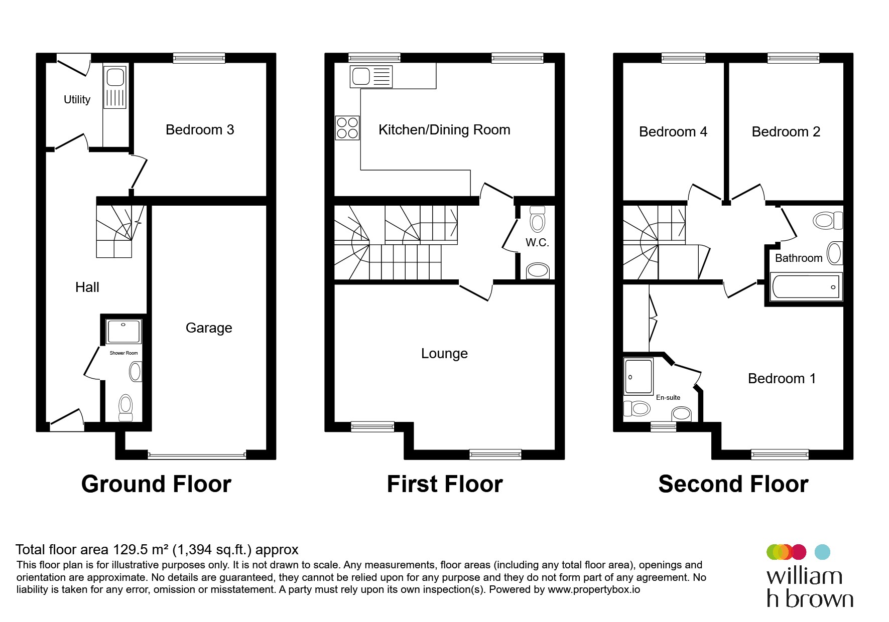 4, St. Martins Court, Wakefield floorplan